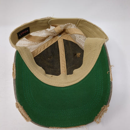 Louise Snapback Trucker Hat Multicolor OS Adjustable Mesh Back Distressed YPO