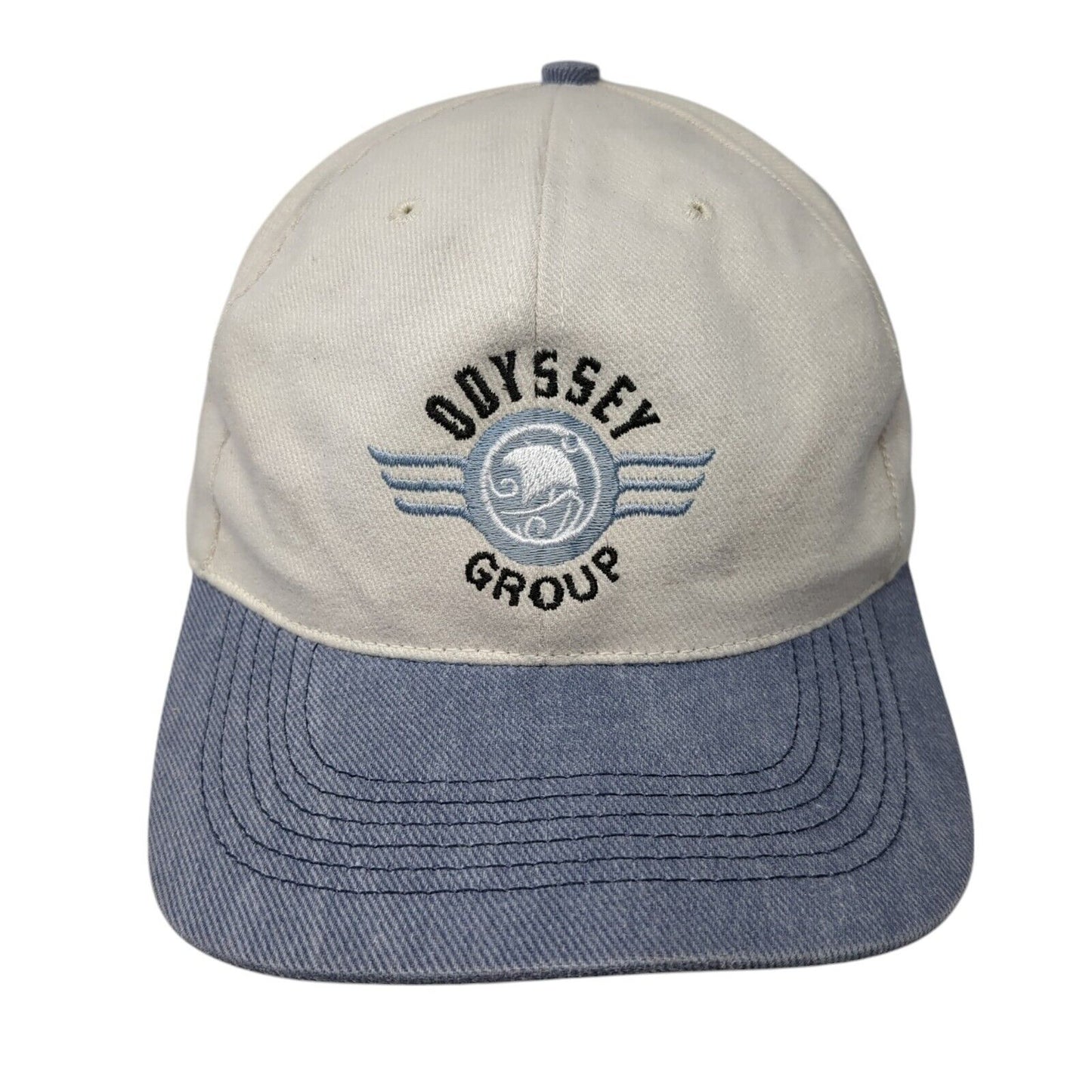 Odyssey Group Strapback Hat Multicolor OSFA Adjustable Embroidered