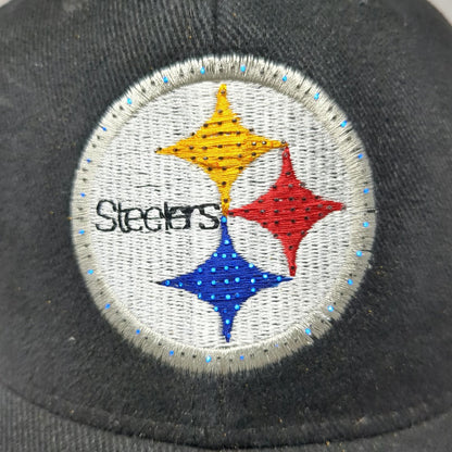 Lightwear NFL Pittsburgh Steelers Light Up Glow Black Cap Hat One Size Strapback