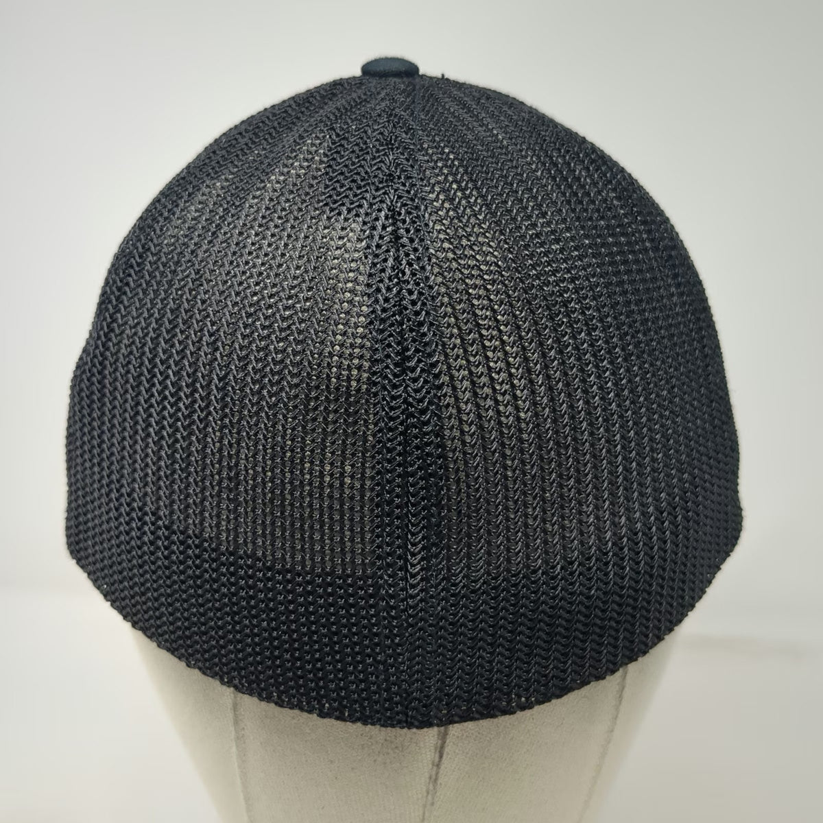Richardson Baseball Cap Black Hat M Mesh Flexfit 110 Rogue Star Embroidery Logo