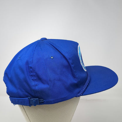 Hawaiian Headwear Trucker Blue OS Billfish Tournament Kona Rope Fishing Hat