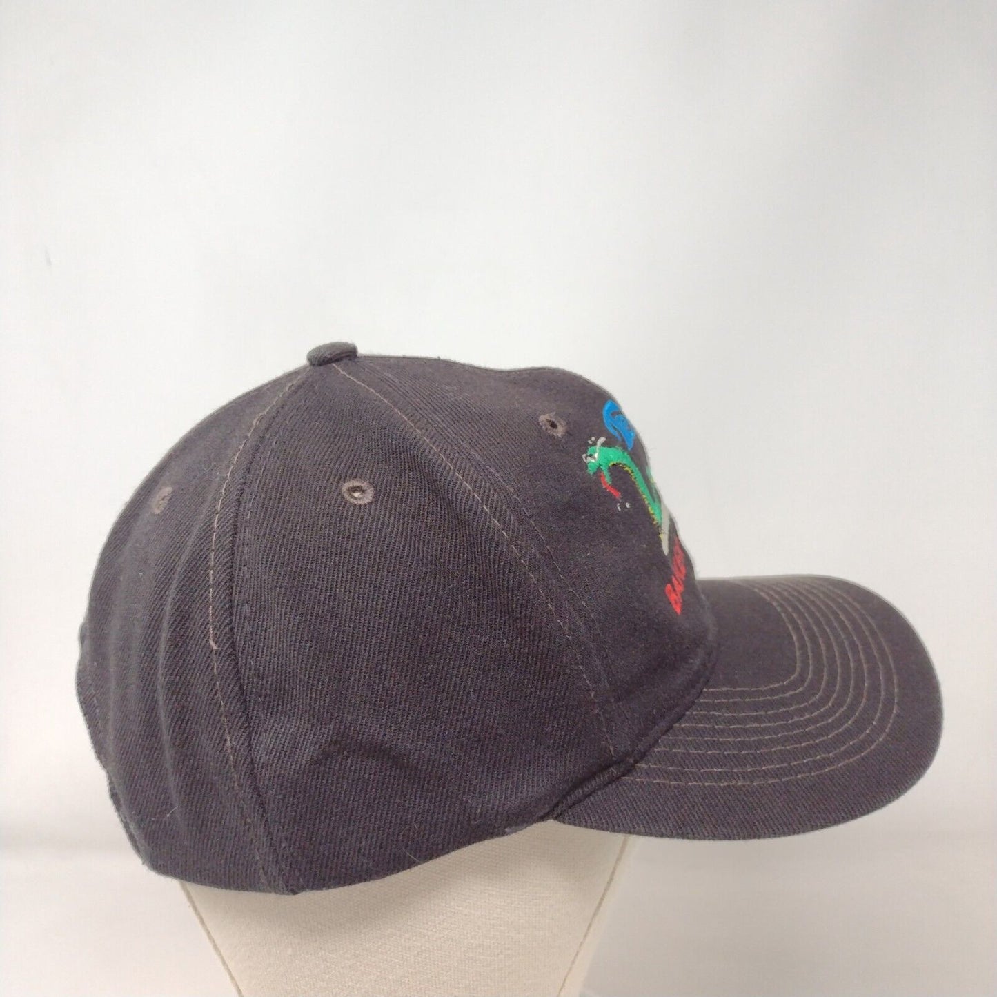 TeamBrea Baker To Vegas Snapback Hat Black One Size Adjustable Embroidered