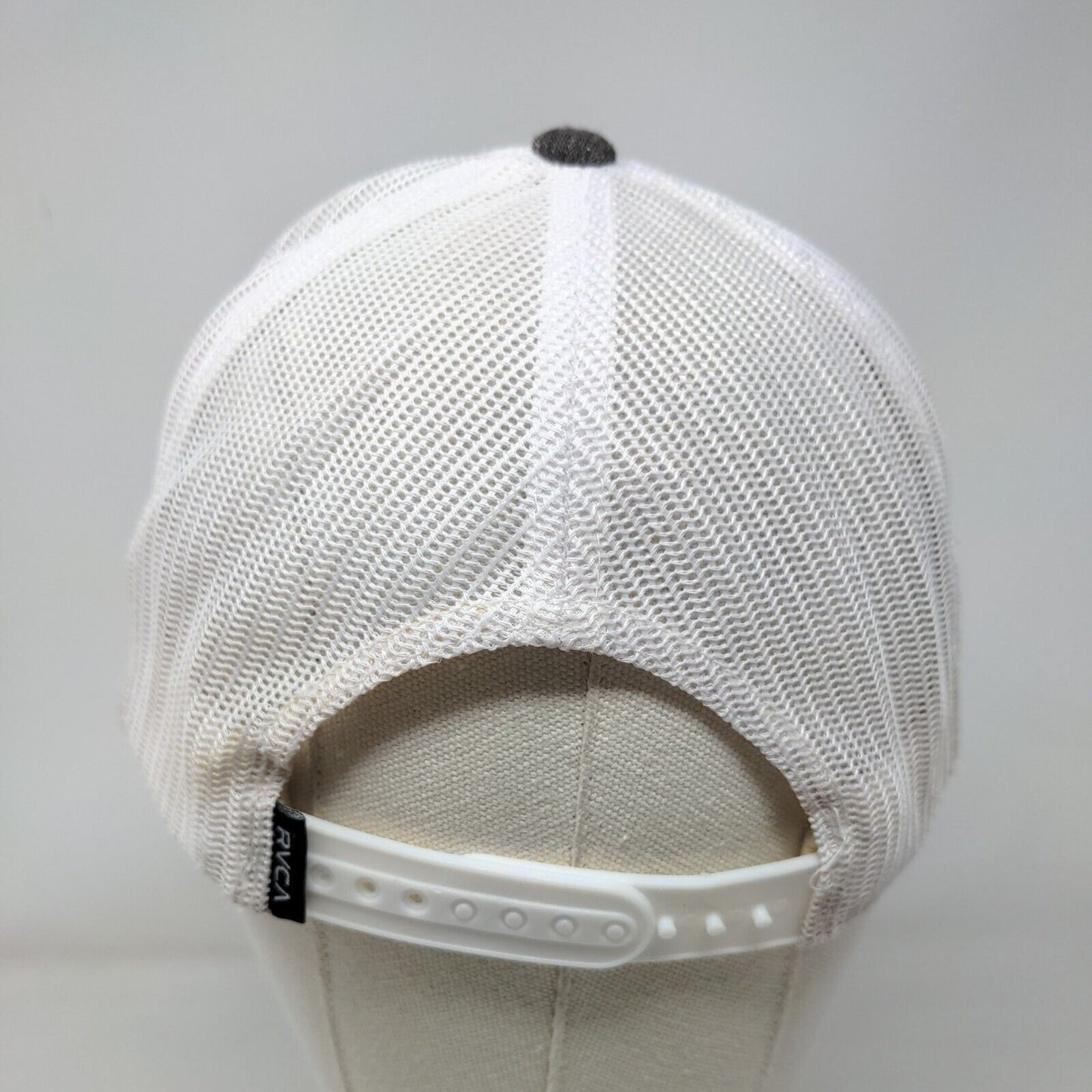 RVCA VA Patch Snapback Mesh Back Trucker Hat Multi Mid Fit Colorblock