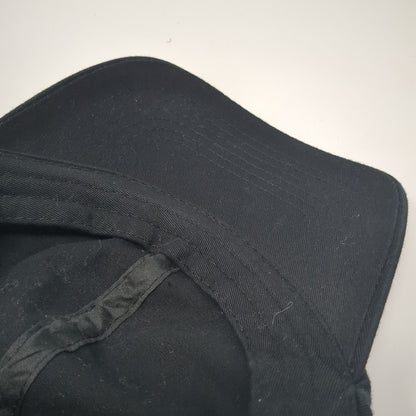 Crumbl Slideback Hat Black One Size Solid Adjustable Spell Out 6 Panel