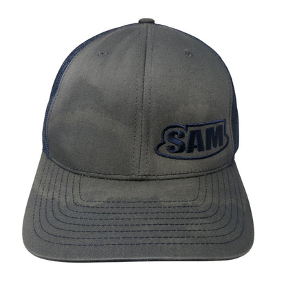 SAM Snapback Trucker Hat Multicolor One Size Mesh Back Richardson