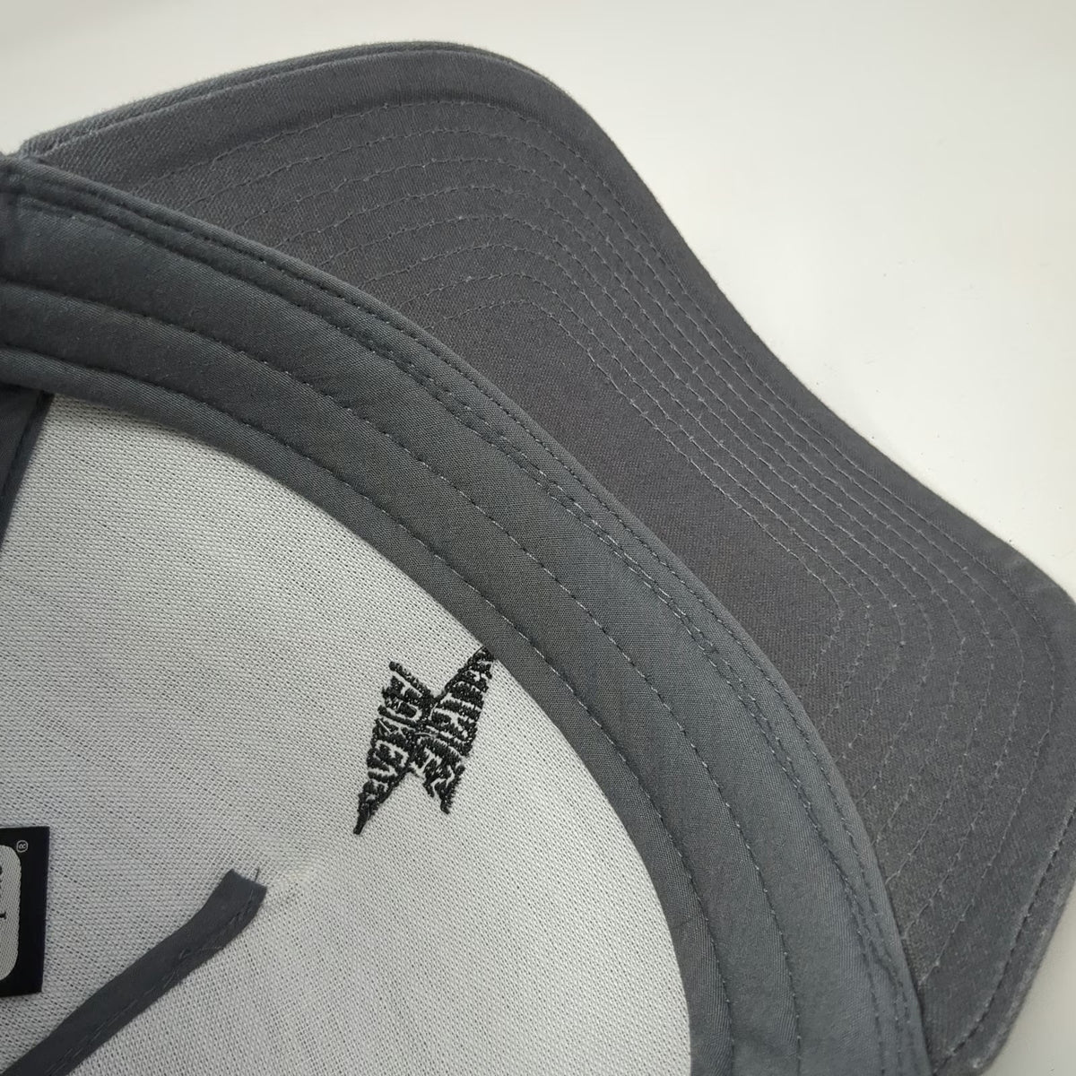 Rivian 5 Panel Gray One Size Organic Cotton Forever Electric Snapback Hat