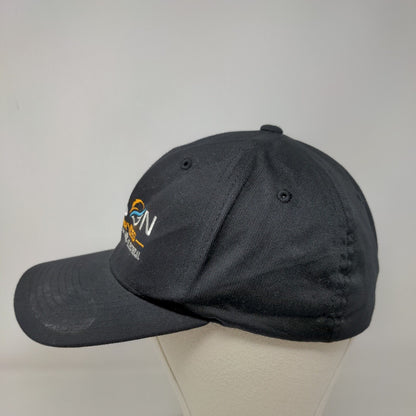 Mason Pro Services Air Conditioning Plumbing Fitted Hat Black L/XL Flexfit