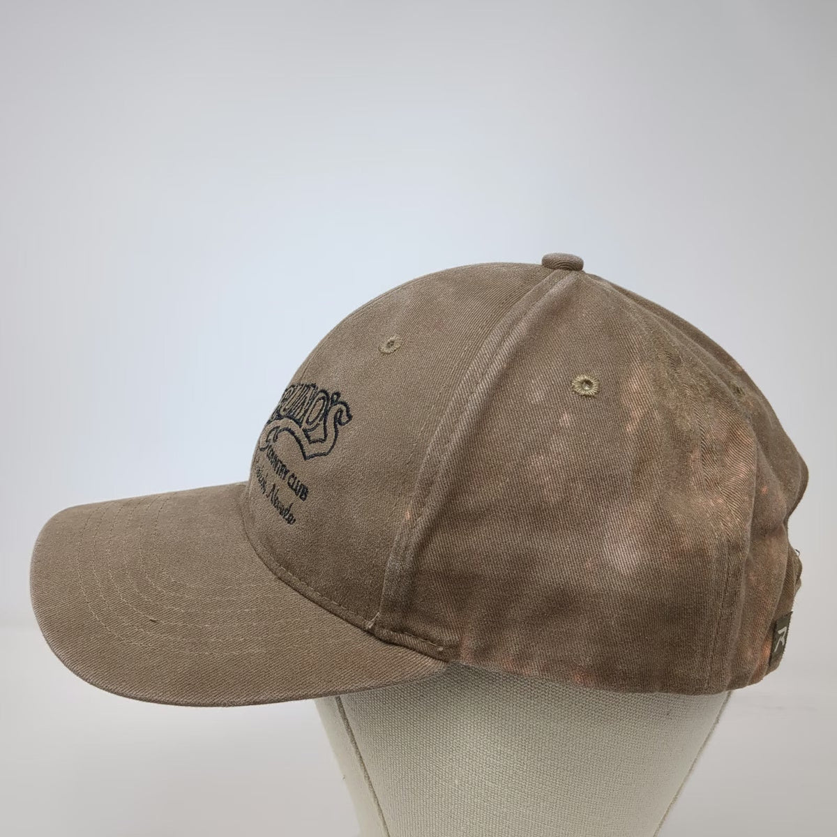 Richardson Baseball Cap Brown OS Bruno's Country Club Gerlach Nevada Strapback