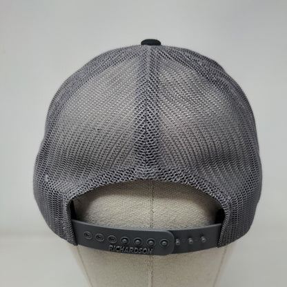 Pursuit Iron Man Patch Snapback Mesh Back Trucker Hat Black One Size