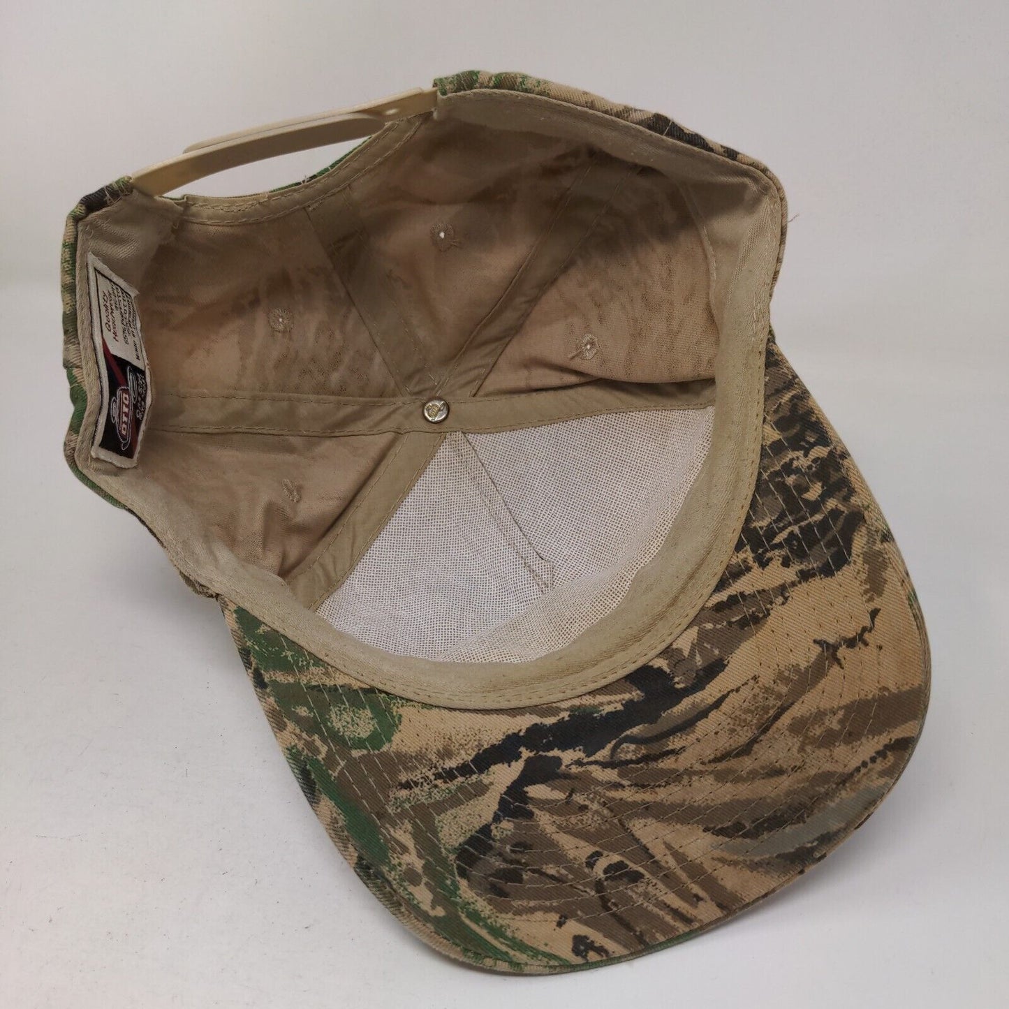 Hughes Snapback Hat Camouflage OSFM Graphic Print Adjustable Vented Holes Otto