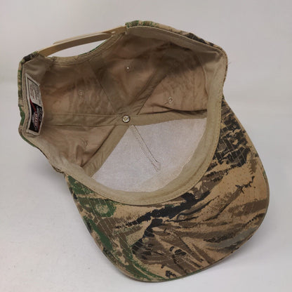Hughes Snapback Hat Camouflage OSFM Graphic Print Adjustable Vented Holes Otto