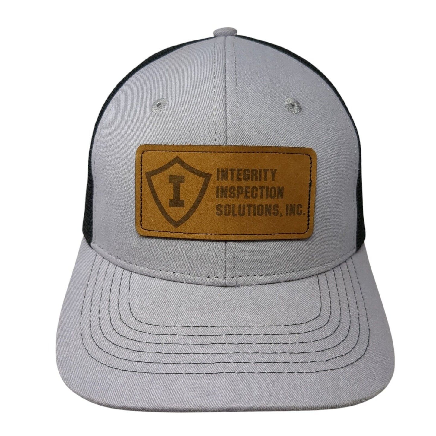 Integrity Inspection Solutions, Inc. Snapback Trucker Hat Gray One Size