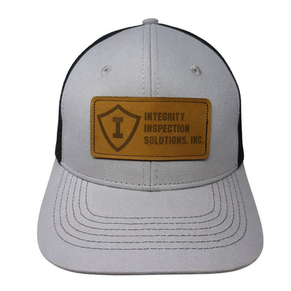 Integrity Inspection Solutions, Inc. Snapback Trucker Hat Gray One Size