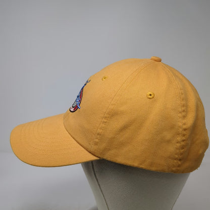 HeadShot Baseball Cap Yellow One Size Embroidered Scooter Boise Slideback Hat