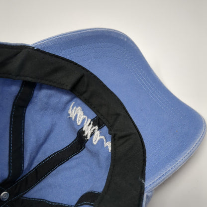 Mama Slideback Hat Blue One Size Adjustable Embroidered Solid 6 Panel