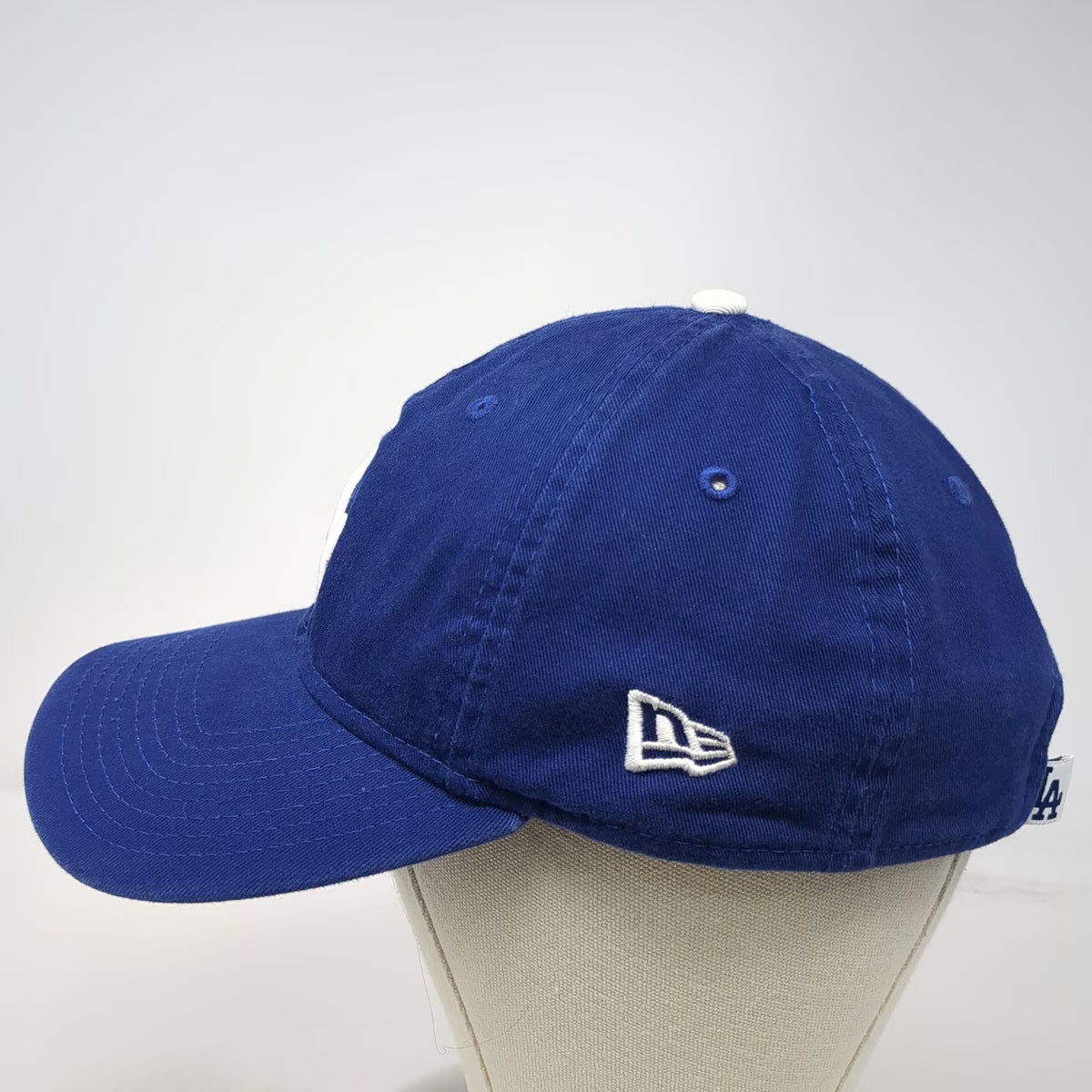 New Era MLB Los Angeles Dodgers Baseball Cap Blue One Size 9TWENTY Slideback Hat