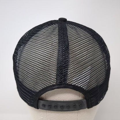 Cyanamid AgriCenter Custom Application Trucker Hat Black Snapback USA Vintage