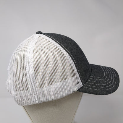 Mackay Snapback Mesh Back Trucker Hat Gray One Size Adjustable Otto
