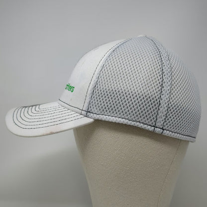 New Era Baseball Cap White L Bayer Mindful Matters Mesh Stretch Fit 39THIRTY Hat