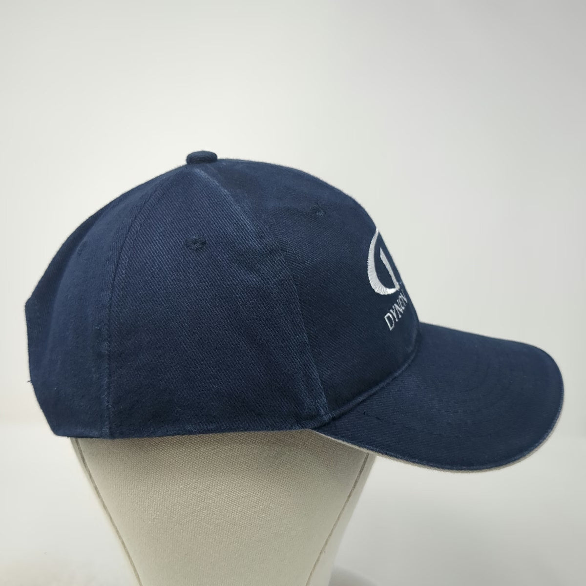 Dynon Avionics Baseball Cap Blue One Size Adjustable Strapback Aviation Logo Hat