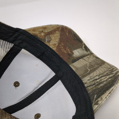 Port Authority Strapback Trucker Hat Camouflage OS Adjustable Mesh Back Blank