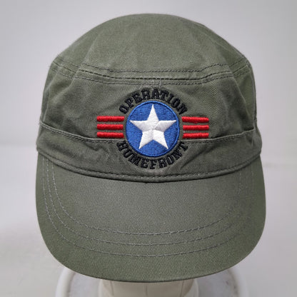 Stylemaster Army Cap Green One Size Operation Homefront Jim Beam Cotton Hat