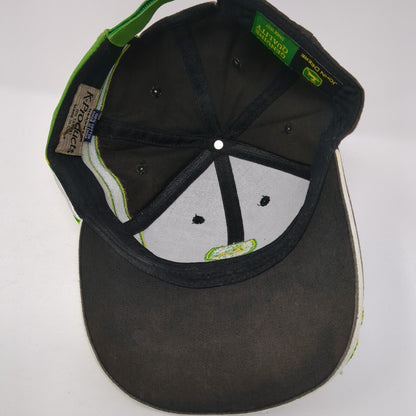 John Deere Strapback Hat Multicolor One Size Embroidered K-Products