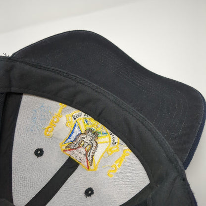 65th Mission Support Group 65th SVS Strapback Hat Blue OS Adjustable Sportsman