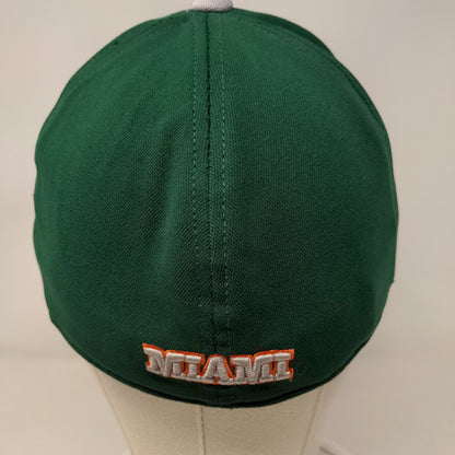 Miami Hurricanes Fitted Hat Multicolor OSFA Embroidered Logo NCAA