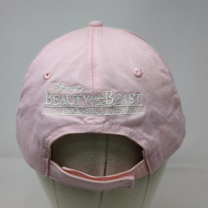 Disney Beauty and the Beast Broadway Musical Pink Hat One Size Baseball Cap