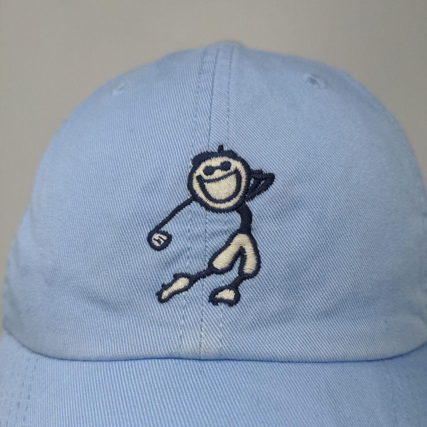 Life is Good Women's Slideback Hat Blue Adjustable Embroidered Golf Logo