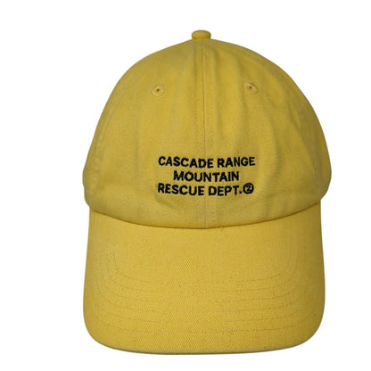 Cascade Range Mountain Slideback Hat Yellow One Size Adjustable H&M