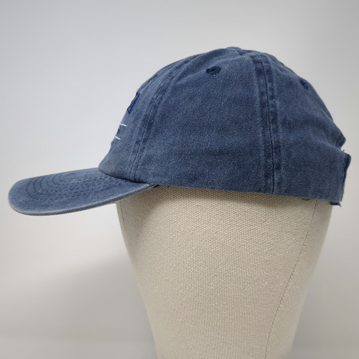 DMR Classic Headwear Baseball Cap Blue One Size Tampa Florida Palm Tree Hat