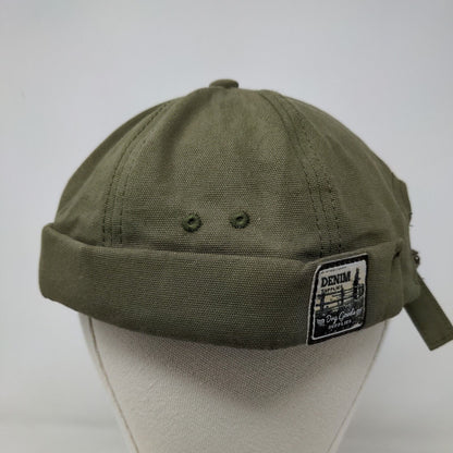 Denim Suppies Dry Goods Men's Slideback Cap Hat Green Size 57-58 CM Cotton