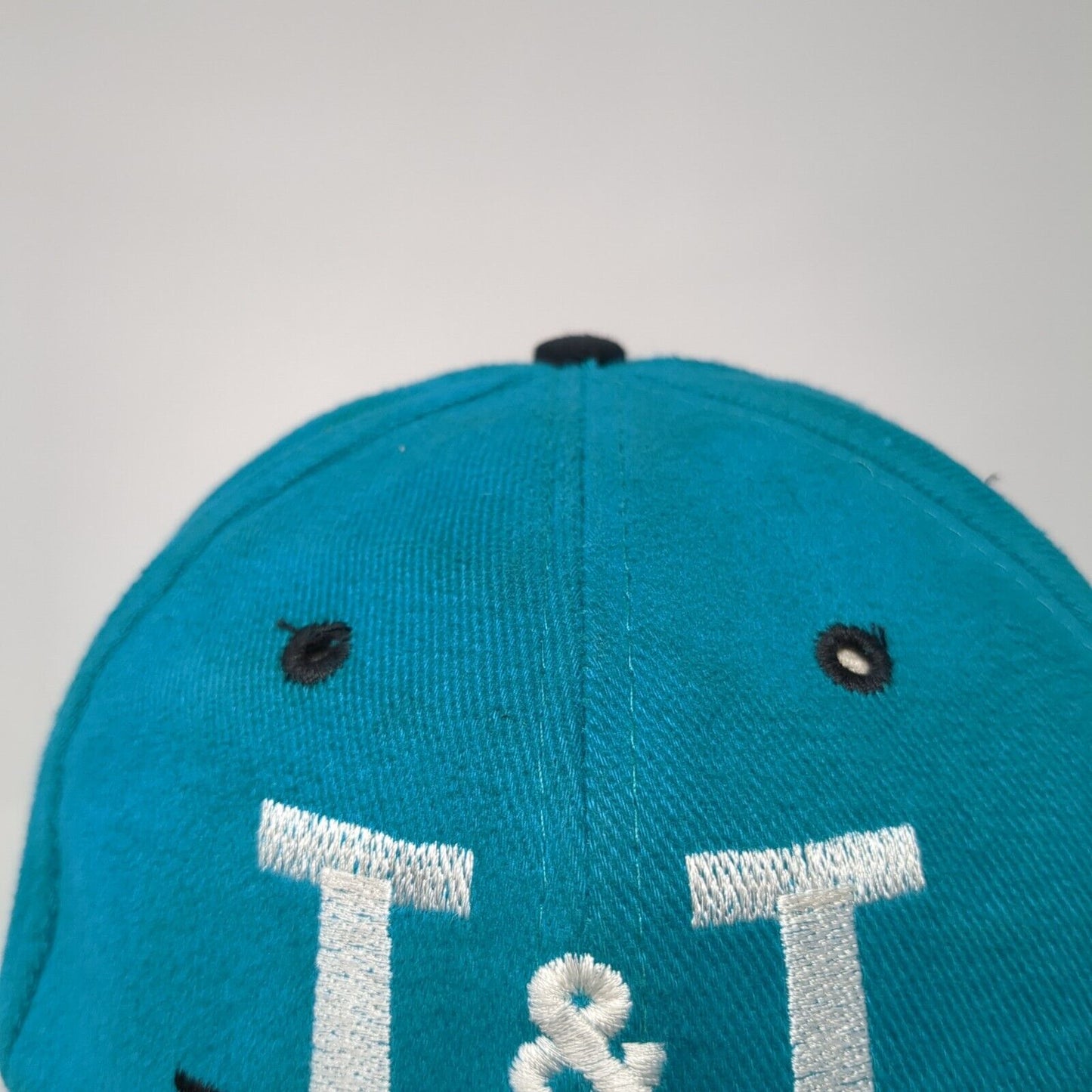 T&T Trucking Slideback Hat Blue One Size Adjustable Embroidered Otto