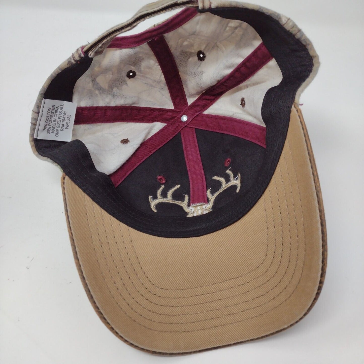 Field & Stream Strapback Hat Multi OSFA Embroidered Camo Hunting