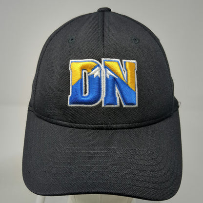 Denver Nuggets NBA Reebok Hat Black One Size DN Mountain Logo Logoman Flex Fit