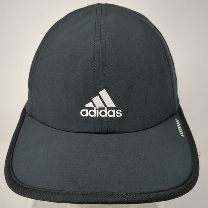 Adidas Baseball Cap Black One Size Aeroready Performance Strapback Hat