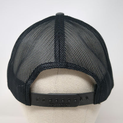 Richardson Trucker Hat Gray One Size Crown Utilities LLC Logo Snapback Mesh Back