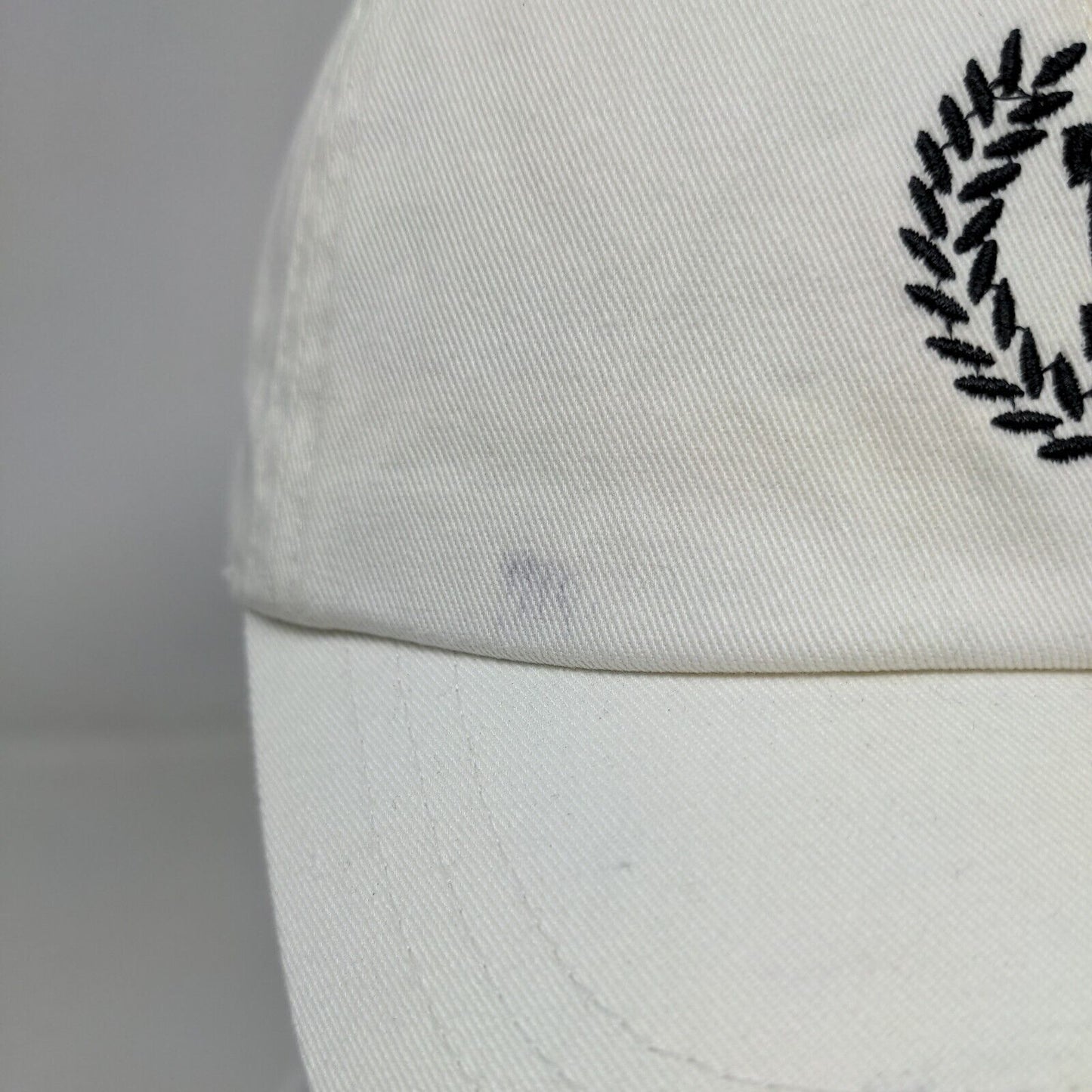 Victoria's Secret PINK Slideback Hat Cream One Size Embroidered Solid