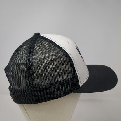 Richardson Trucker Hat Black One Size Lewis-Clark Motorsports Mesh Snapback