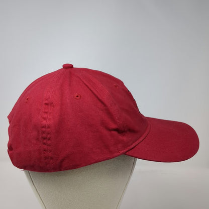 Port & Company Red Baseball Cap One Size Title Winner Embroidered Cotton Hat