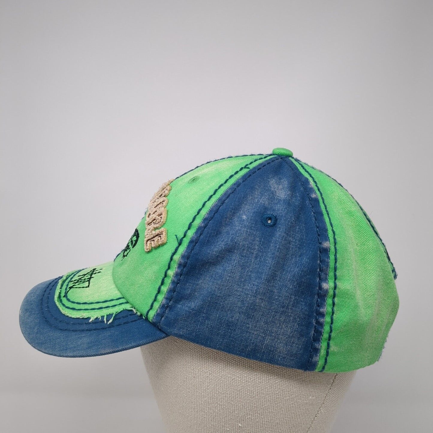 Mount Rushmore Strapback Hat Multicolor One Size Adjustable Triangle