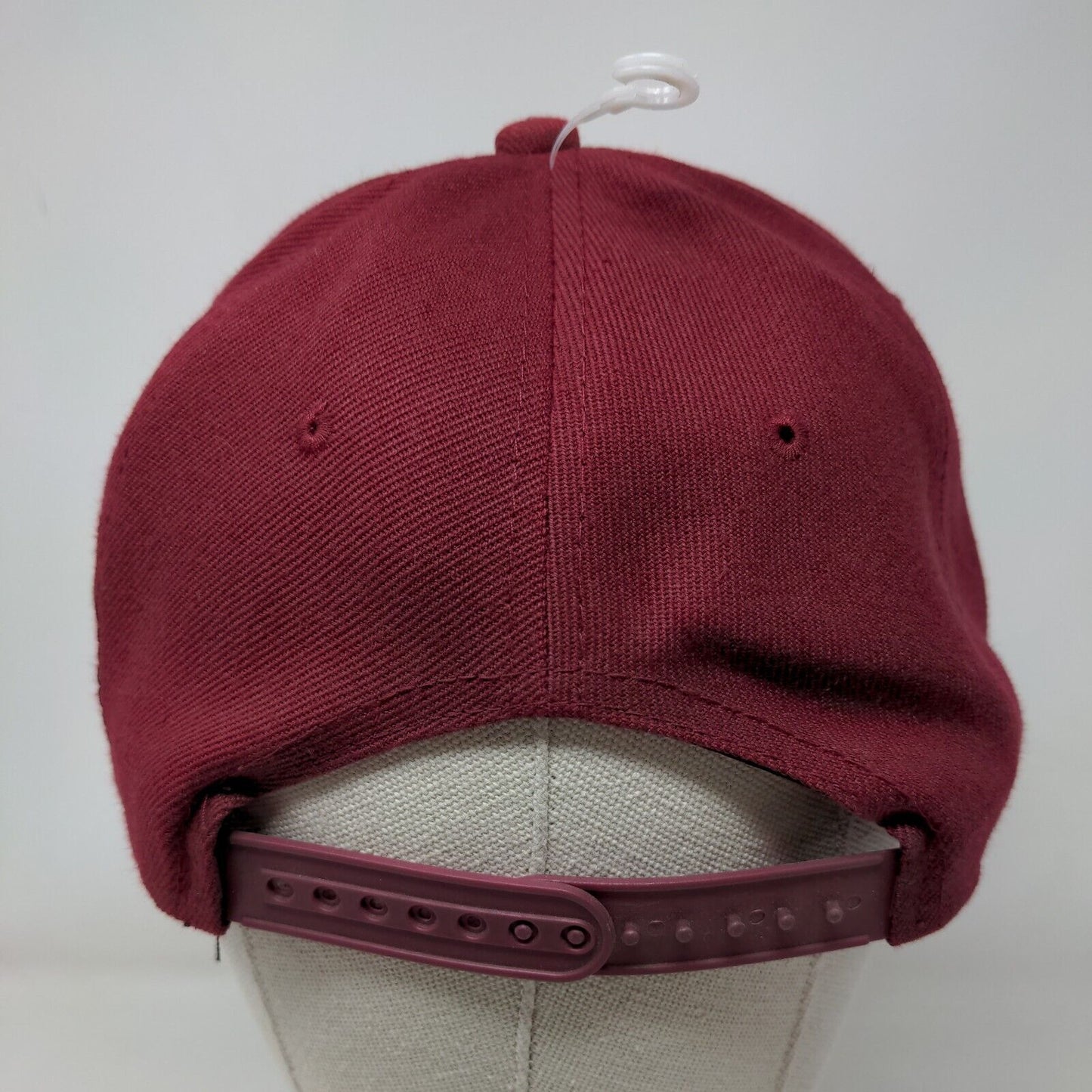 Costa Rica Pura Vida Snapback Hat Red One Size Embroidered Colorblock