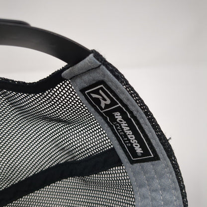 Armadillo Hat Co. Snapback Mesh Back Trucker Hat Gray One Size Richardson