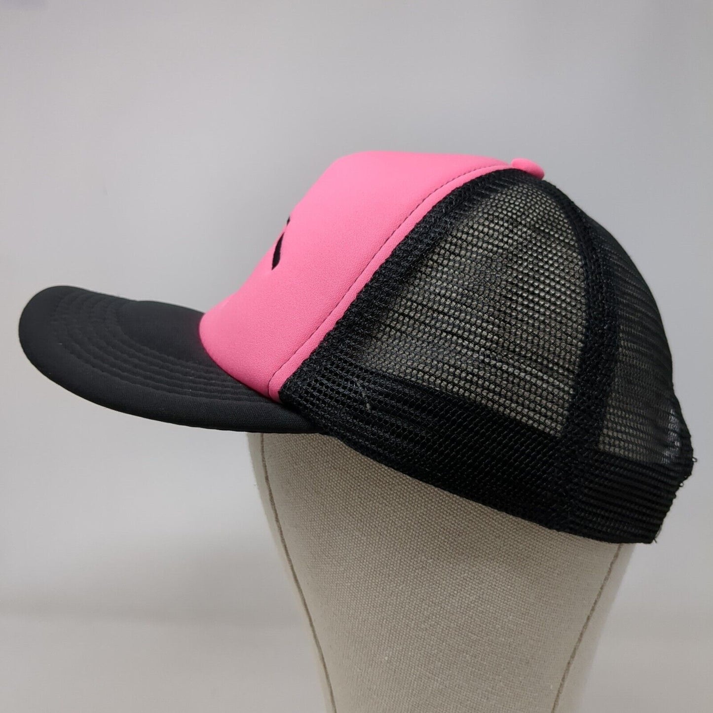 District Snapback Trucker Hat Multicolor OSFA Mesh Back Embroidered