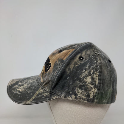 Bass Pro Shops Slideback Hat Camo OSFM Embroidered 6 Panel Red Head