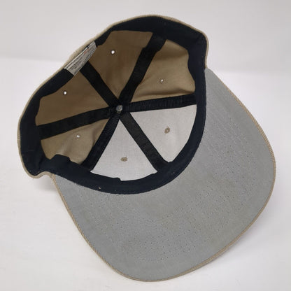 Unbranded Fitted Hat Tan 6 3/4 Solid Outdoor 6 Panel Vent Holes Blank