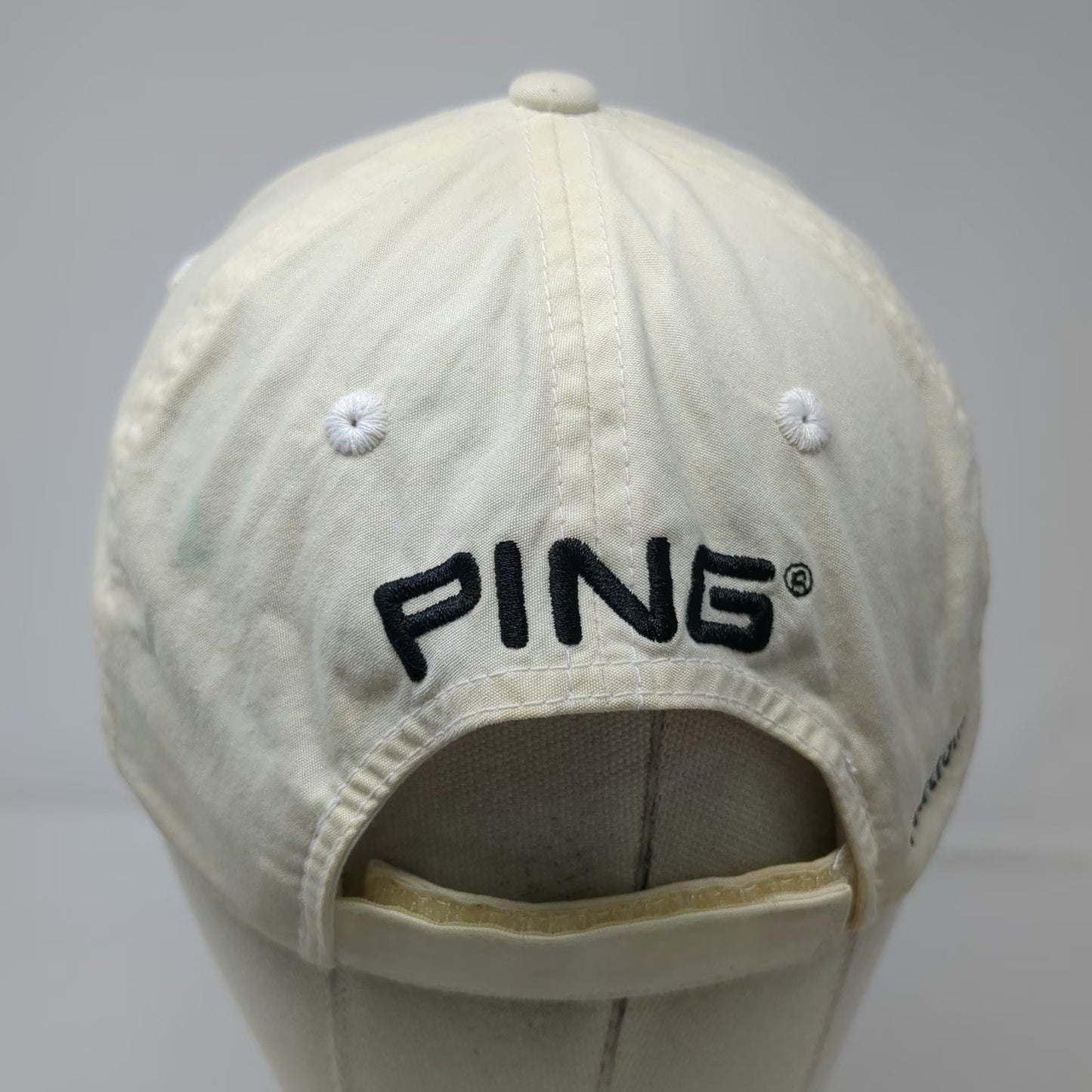 PING Baseball Cap Beige One Size Pro-Duffers USA 2005 National Convention Hat