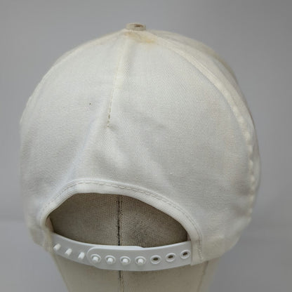 Stylemaster 5 Panel White Hat 7 5/8 Panasonic 1992 US Olympic Team Rope Snapback